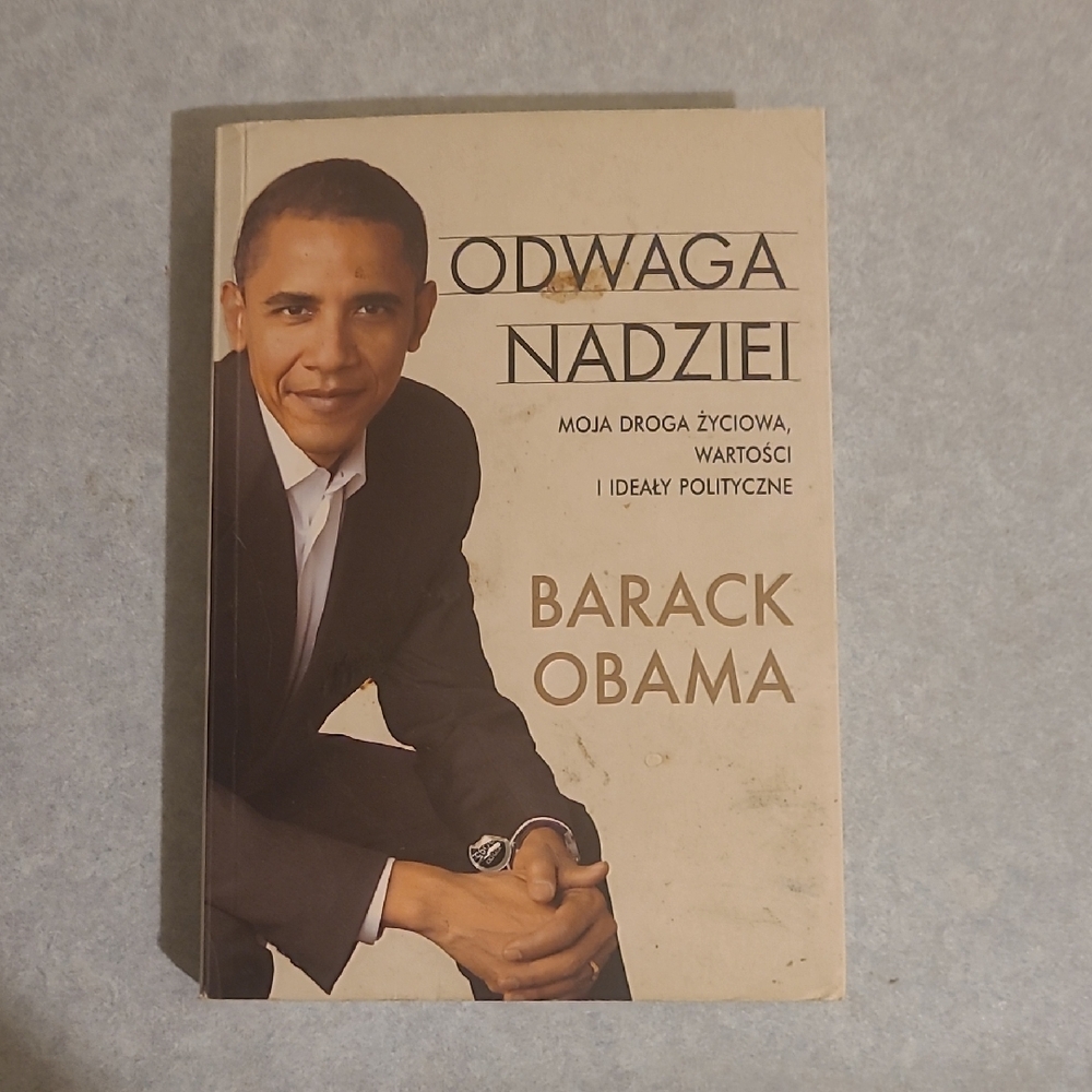 Odwaga Nadziei Book by Barack Obama